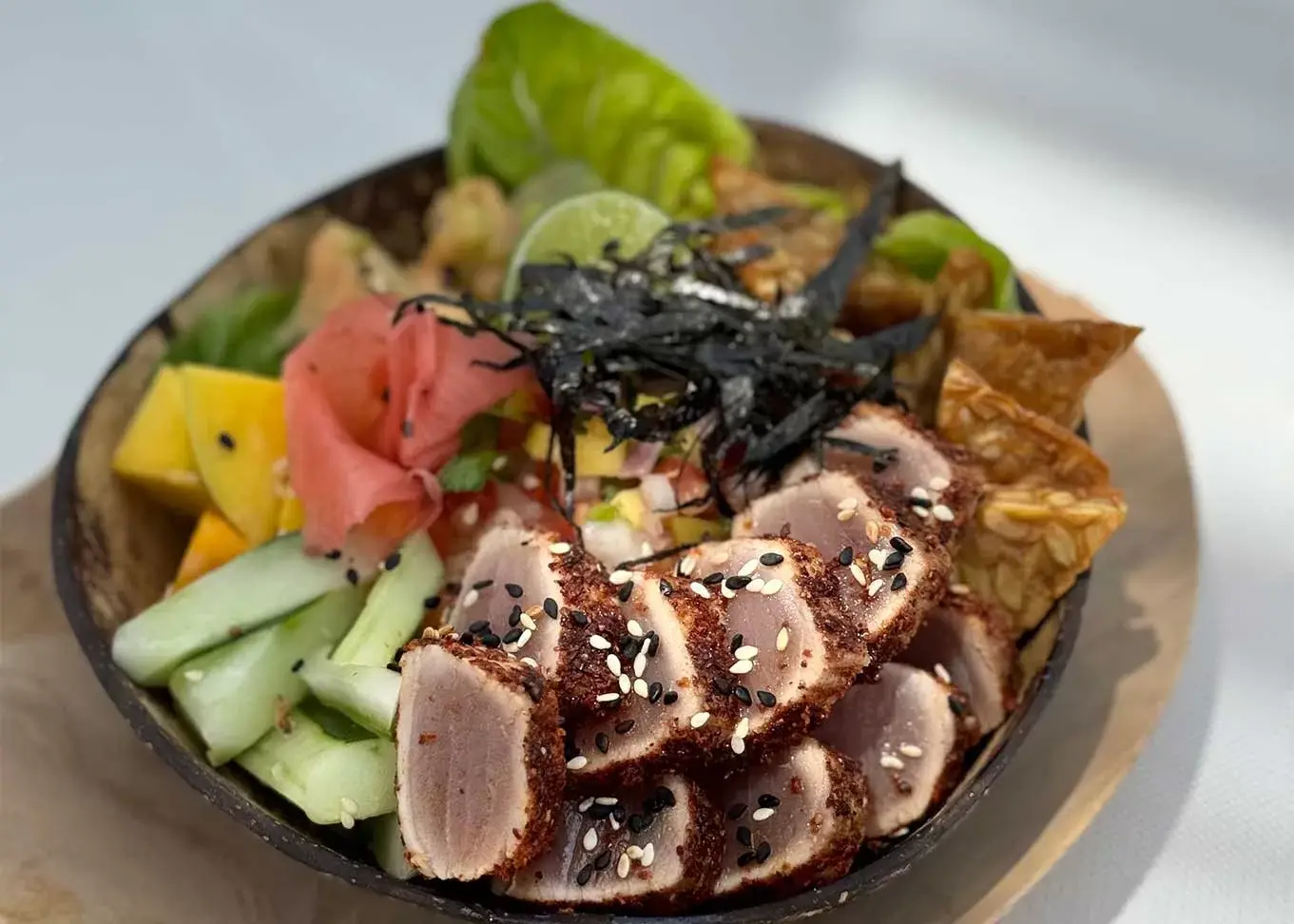 Meal served at O Restaurant, Pronoia