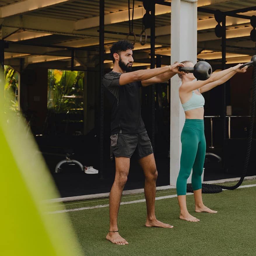 Fitness session at Pronoia, Jimbaran