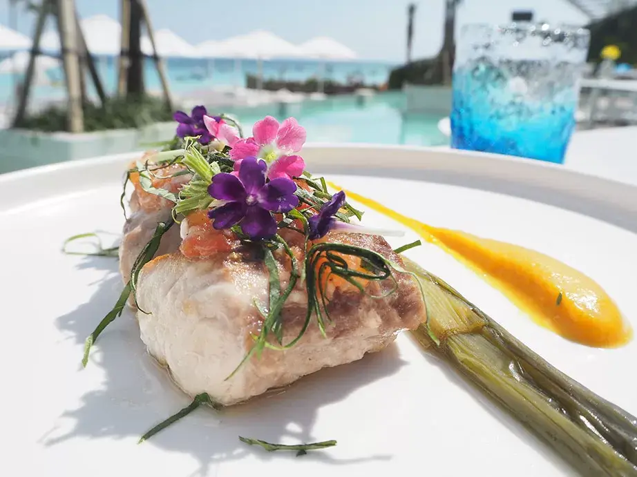 Azure food menu, bali food, bali restaurant. seafood