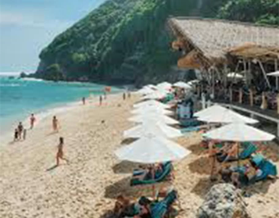beach front restaurant. bali