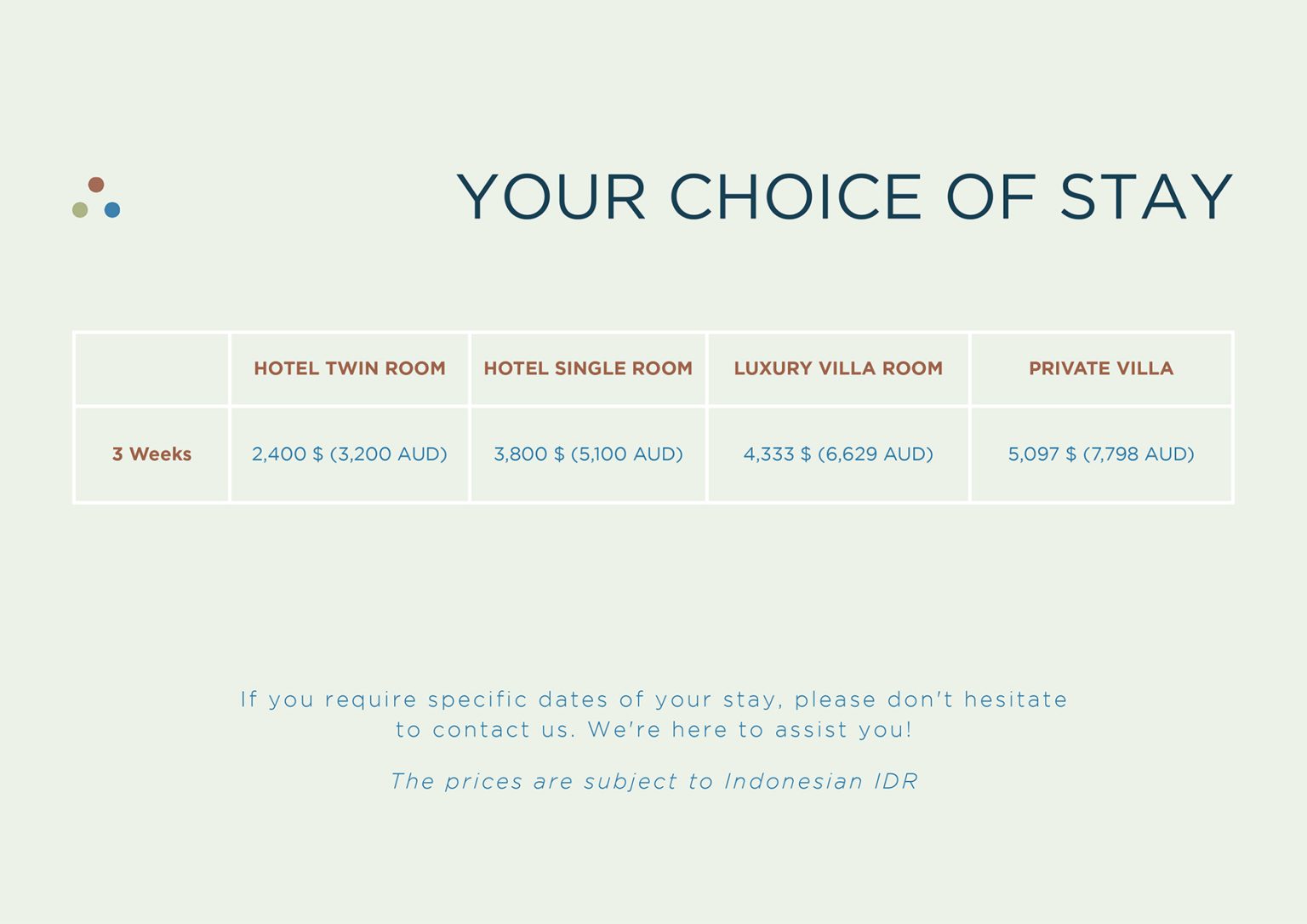 pronoia retreat pricing